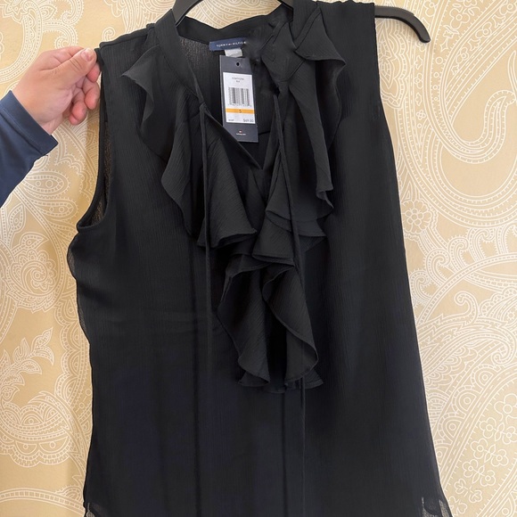 tommy hilfiger frill top - Picture 3 of 3